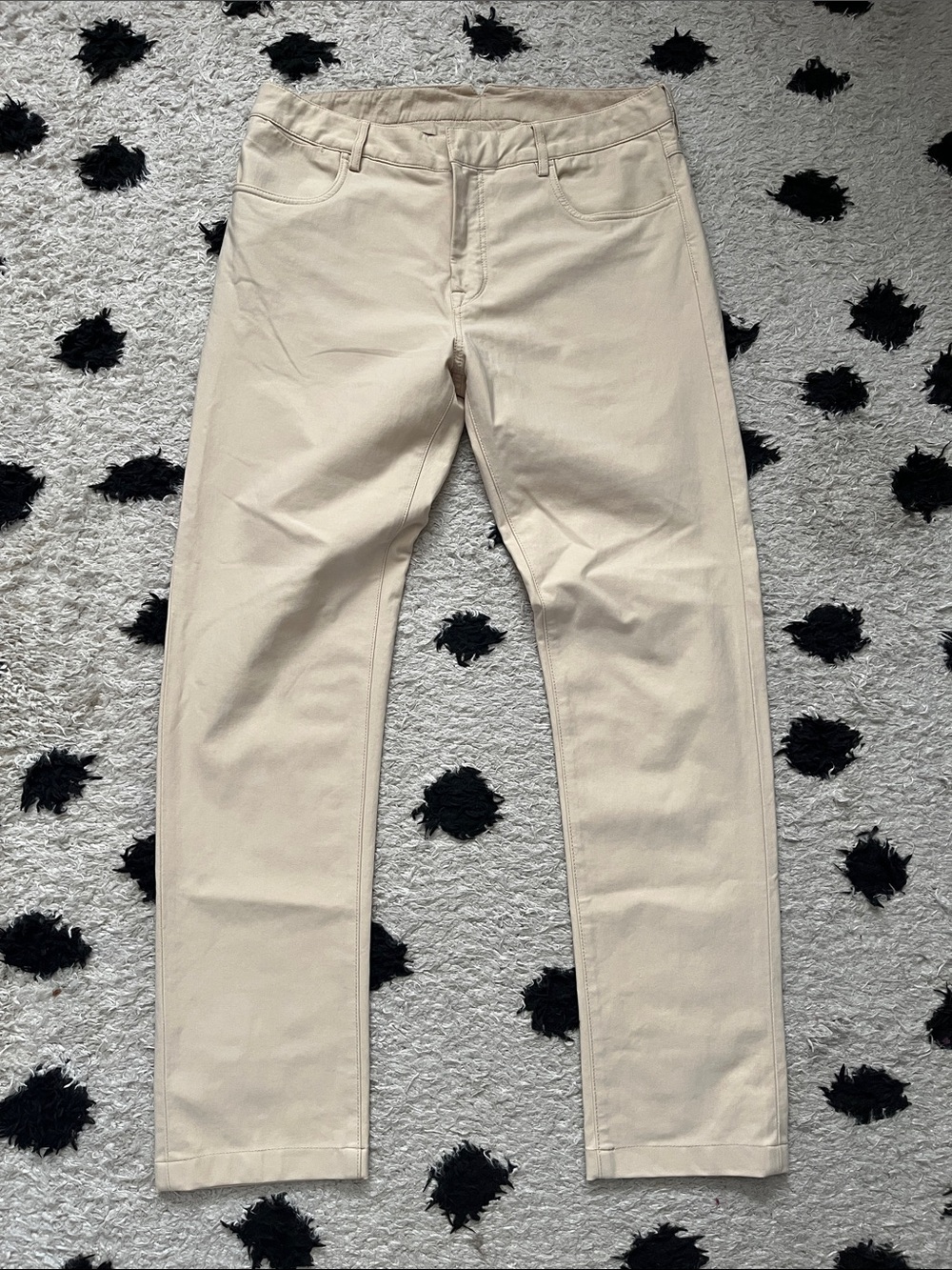 Eleventy Milano size 34 Brera Beige Tailored Trousers